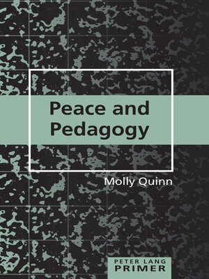 cover image of Peace and Pedagogy Primer